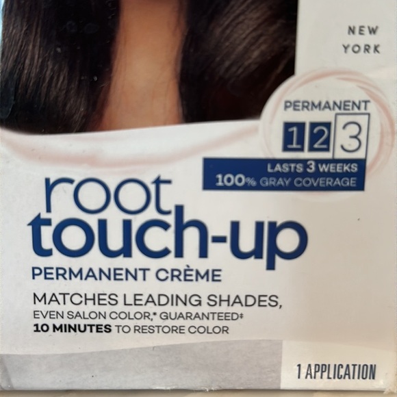 Clairol Root Touch-Up Pemanent Crème #2 Black Shades New In Box - Picture 6 of 8